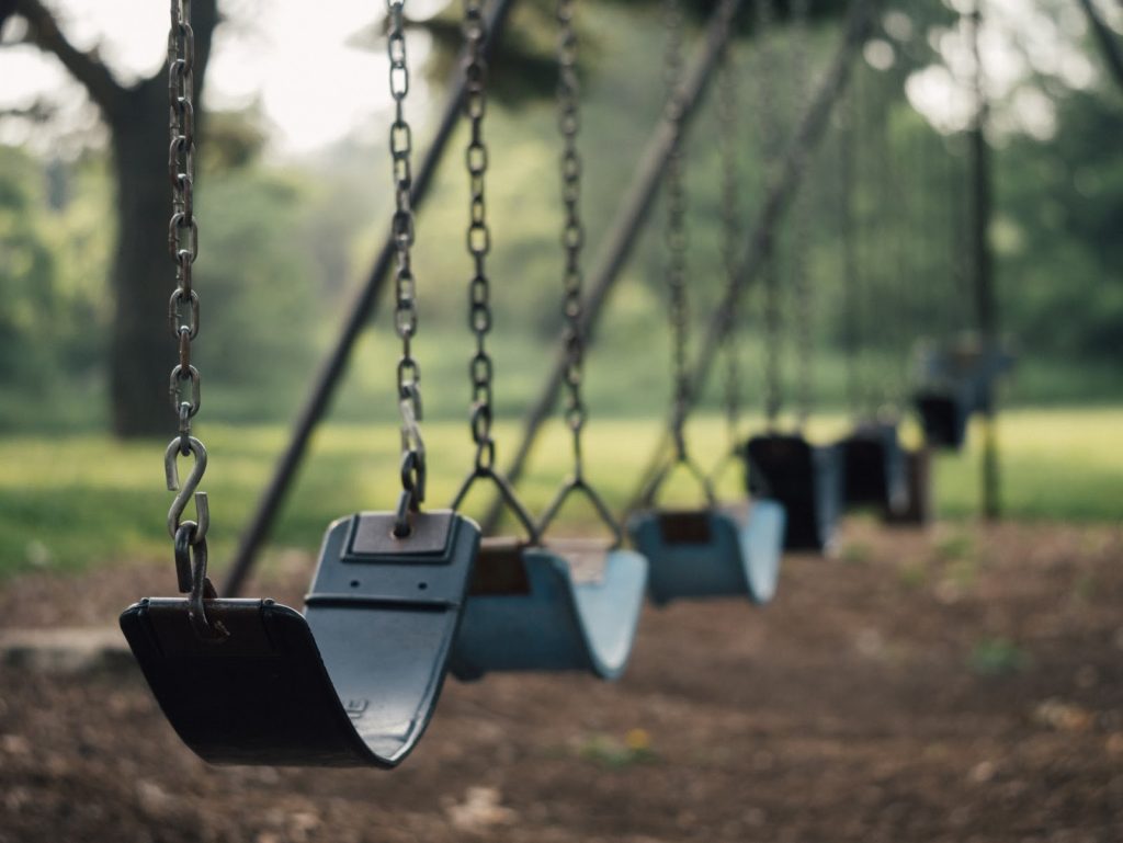 a swing set